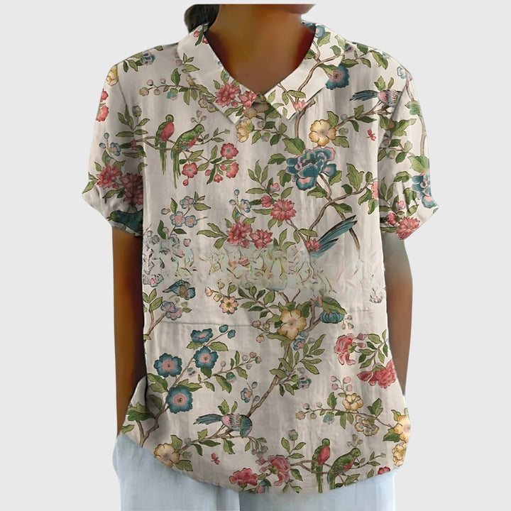 Jenna™ | Elegant Floral Blouse