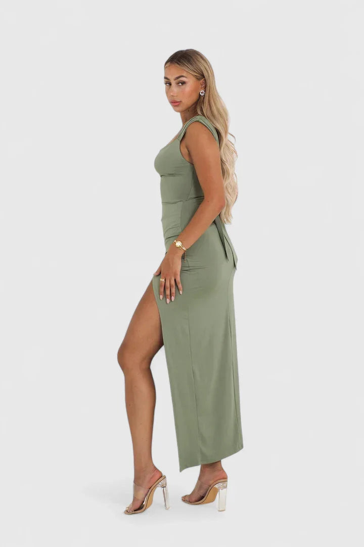 Coralya™ | Elegant Flowing Maxi Dress