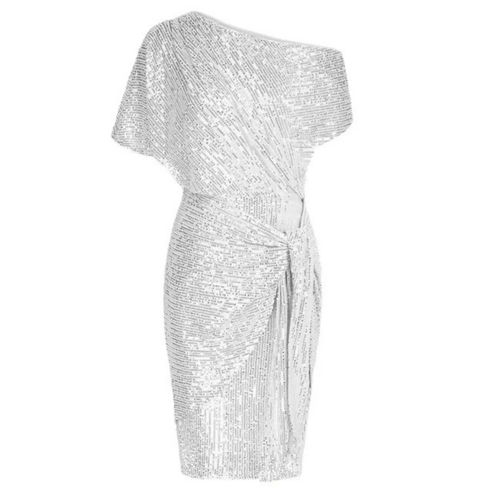 Briony | One-Shoulder Wedding Guest Dress