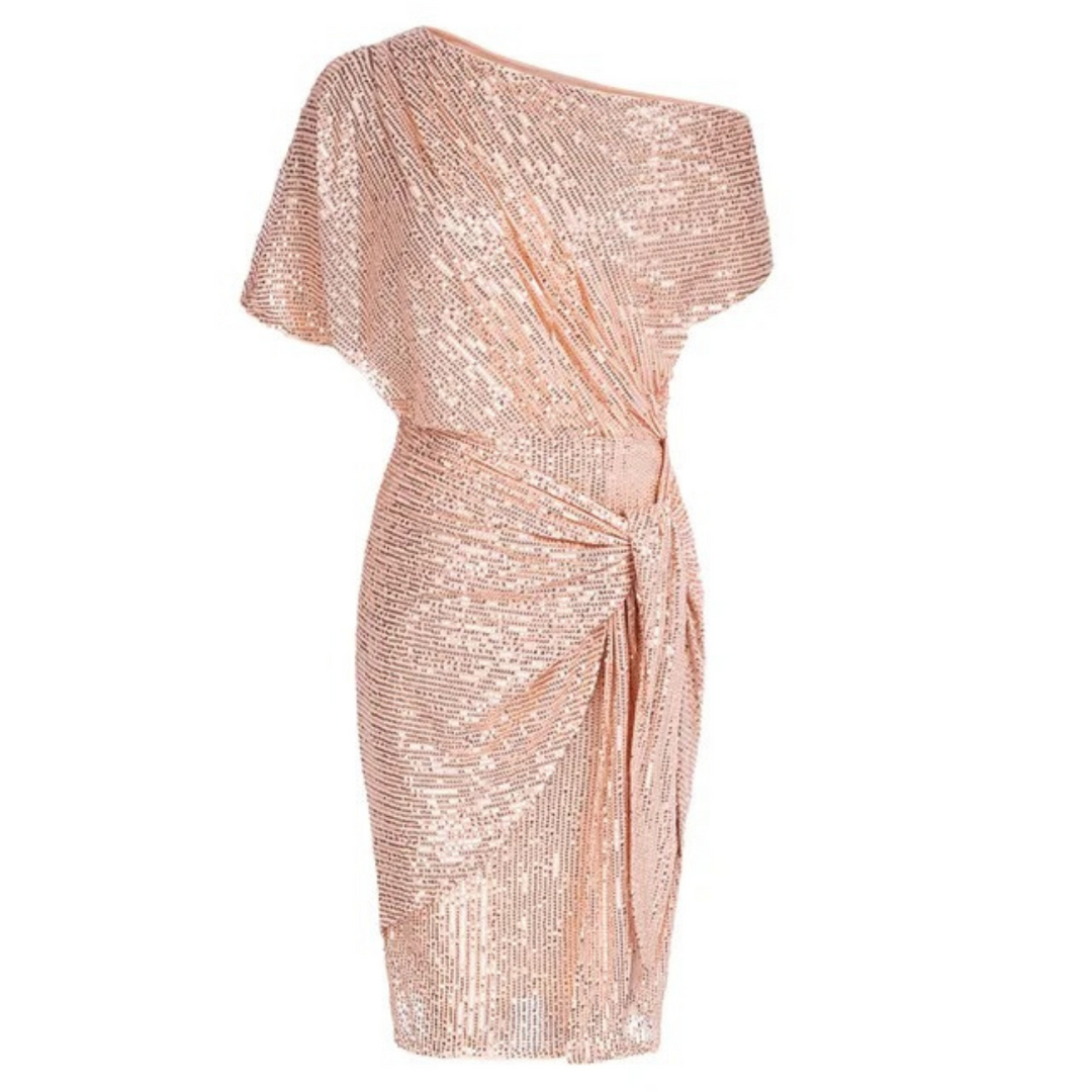Briony | One-Shoulder Wedding Guest Dress