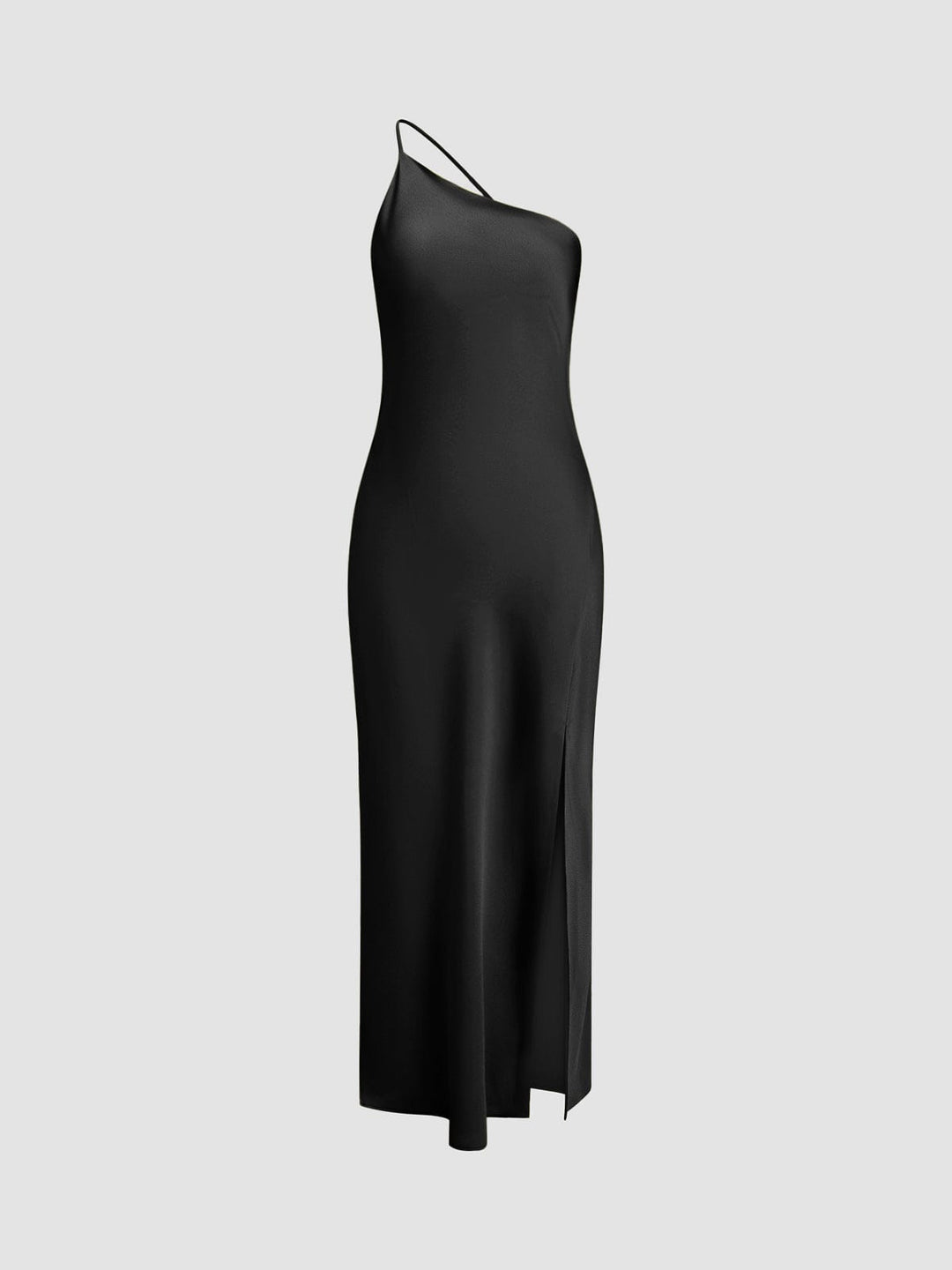 Lowri | Satin Halter Wedding Guest Dress