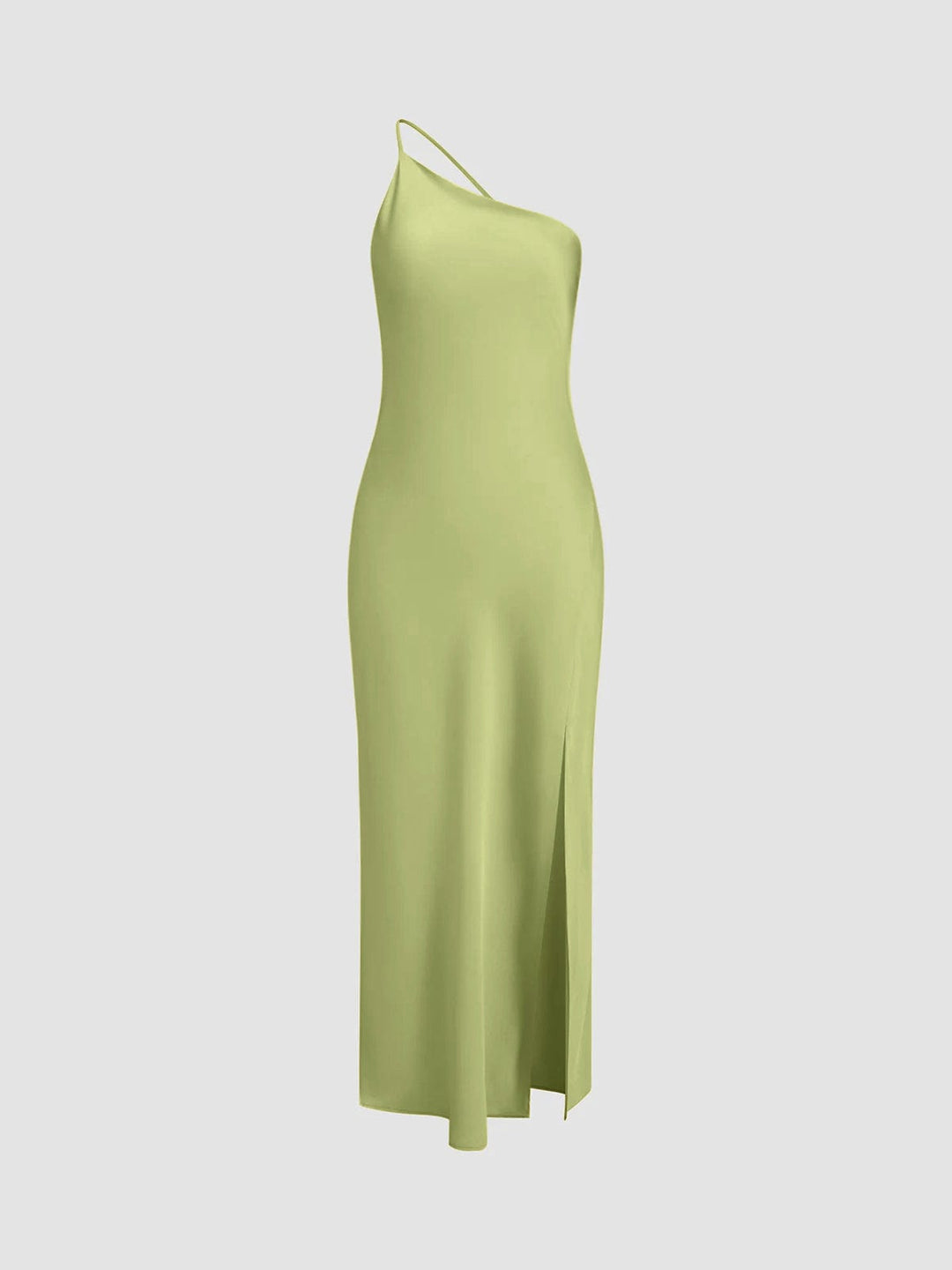 Lowri | Satin Halter Wedding Guest Dress