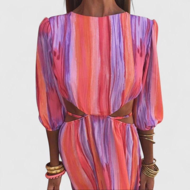 Zeriyanh | Elegant Slim Fit Midi Dress