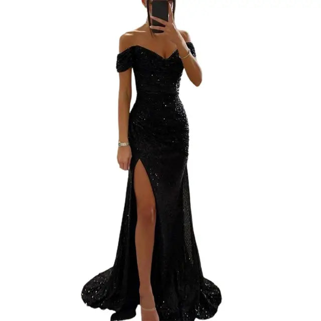 Beatrix | Sequin Evening Wedding Guest Dress