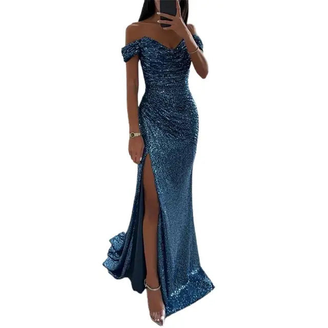 Beatrix | Sequin Evening Wedding Guest Dress