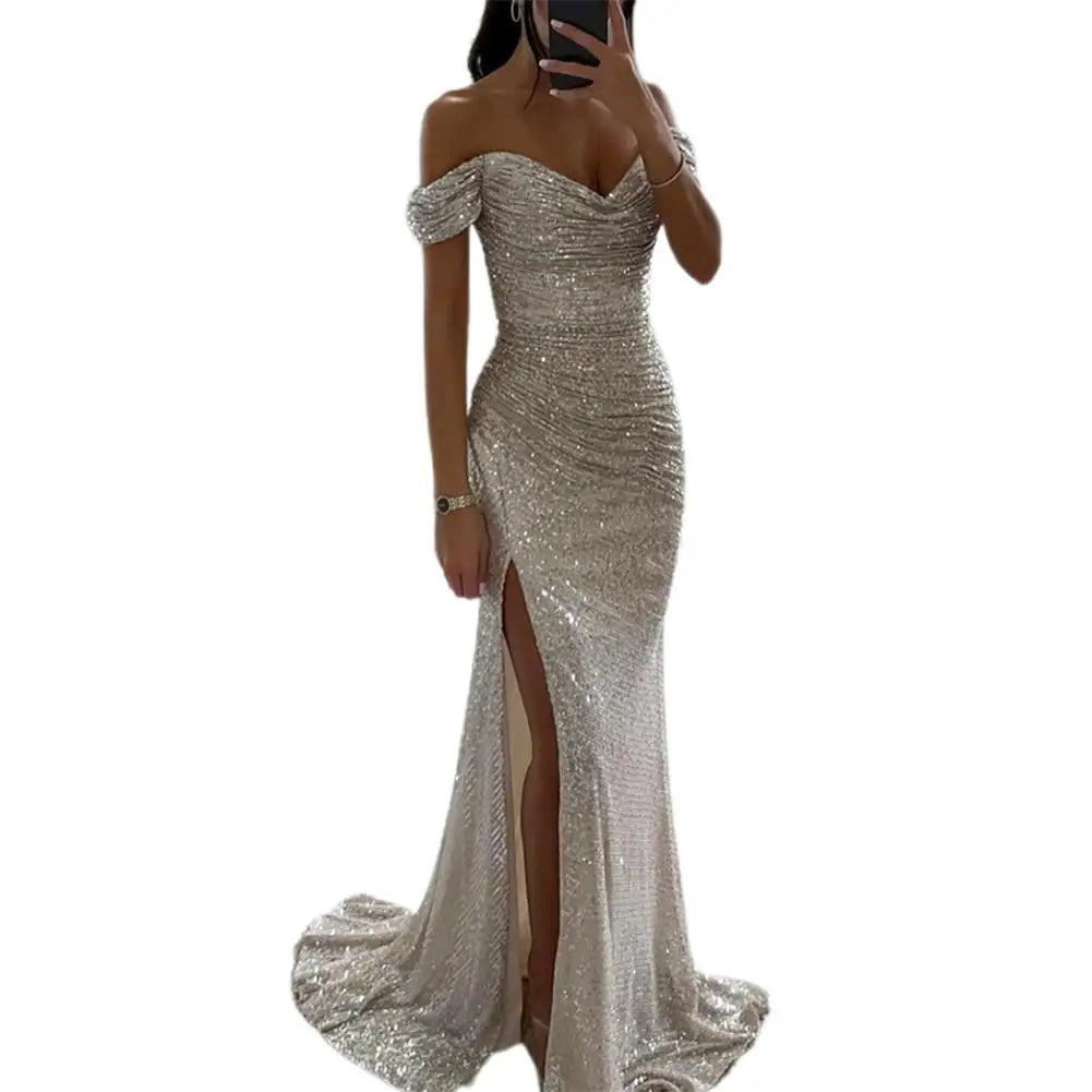 Beatrix | Sequin Evening Wedding Guest Dress