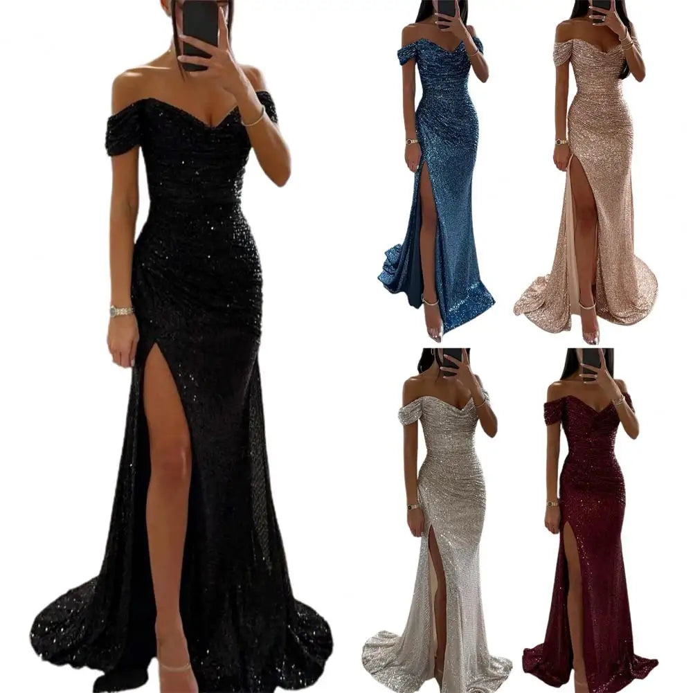 Beatrix | Sequin Evening Wedding Guest Dress