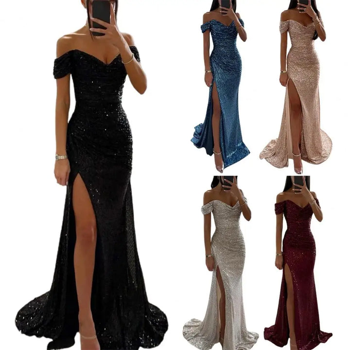 Beatrix | Sequin Evening Wedding Guest Dress