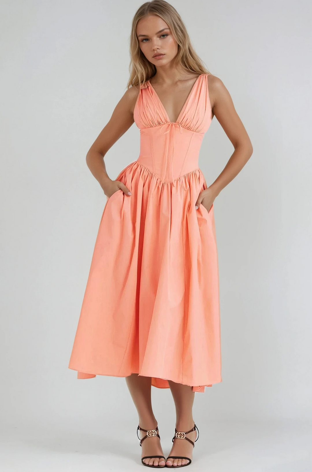 Edith | Floral Summer Wedding Guest Dress