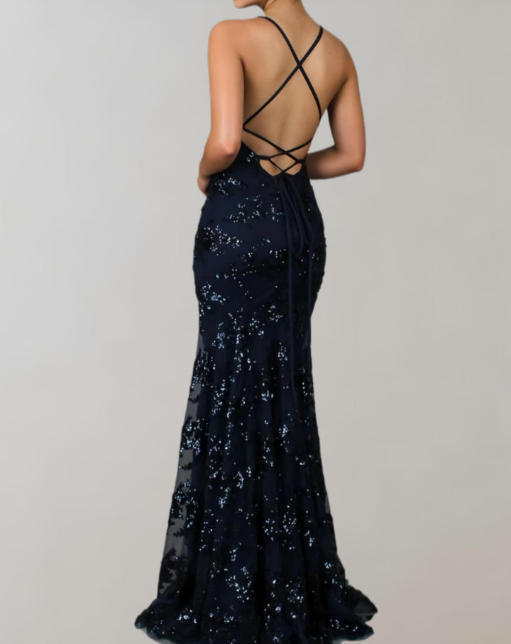 Claire | Glitter Gala Wedding Guest Dress