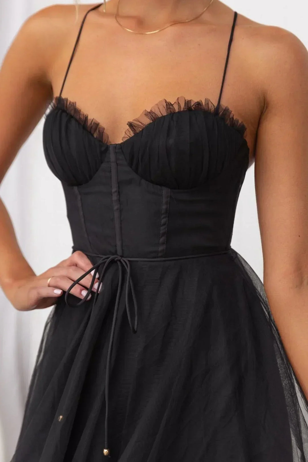 Kiera | Lace Corset Wedding Guest Dress
