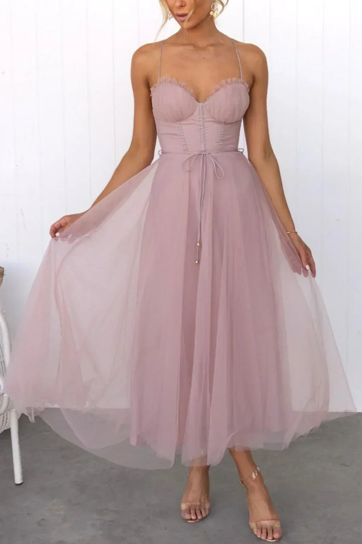 Kiera | Lace Corset Wedding Guest Dress