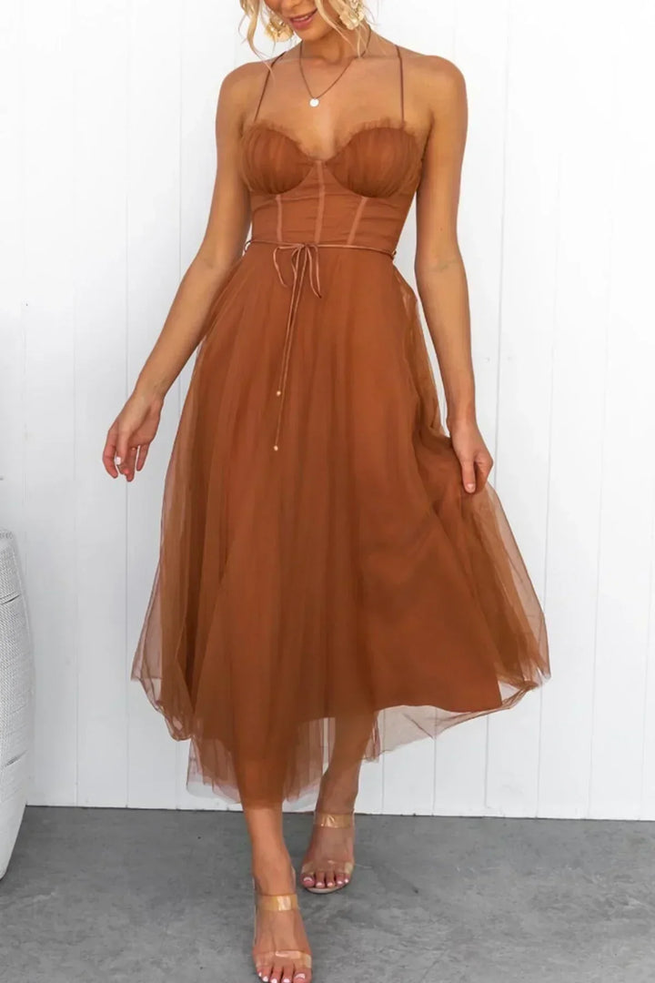 Kiera | Lace Corset Wedding Guest Dress