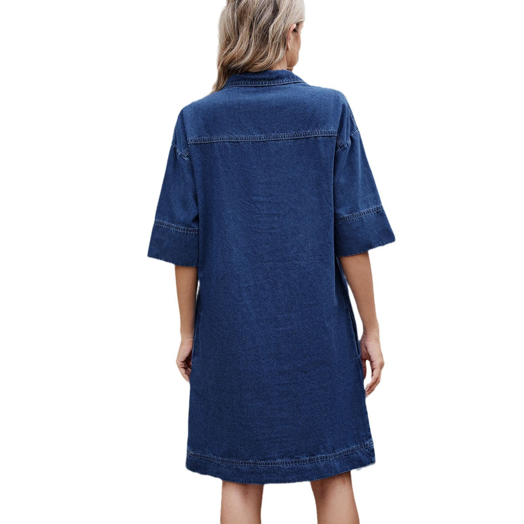 Hannah | Casual Fit Denim Shirt Dress