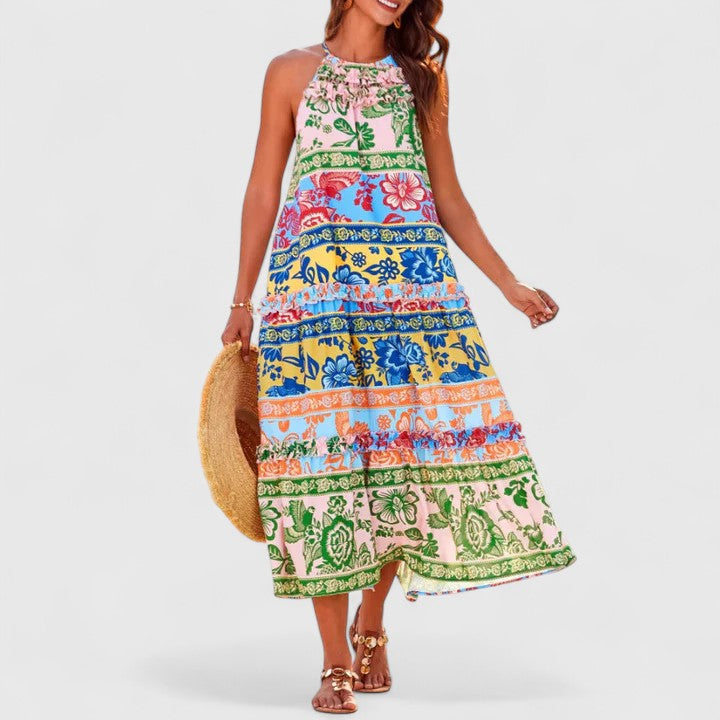Lucianna™ | Sophisticated Boho Maxi Dress