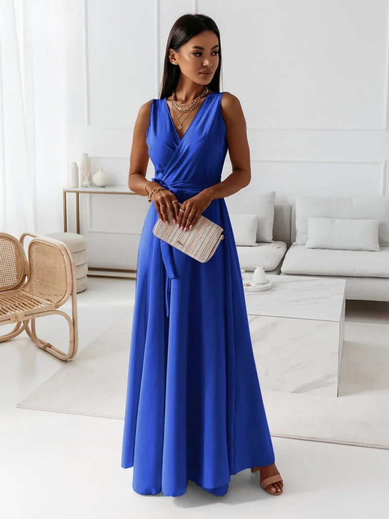 Anya | Envelope Maxi Wedding Guest Dress