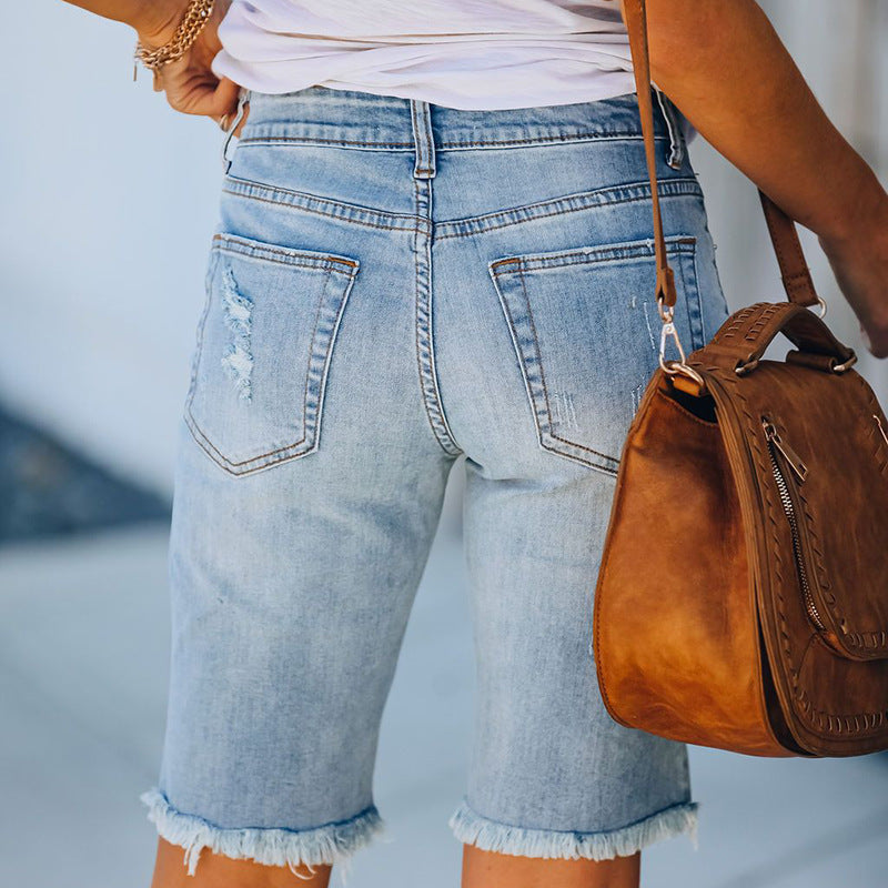 Lucy | Casual Denim Shorts
