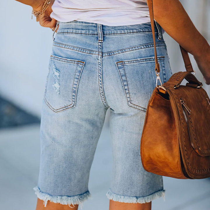 Lucy | Casual Denim Shorts