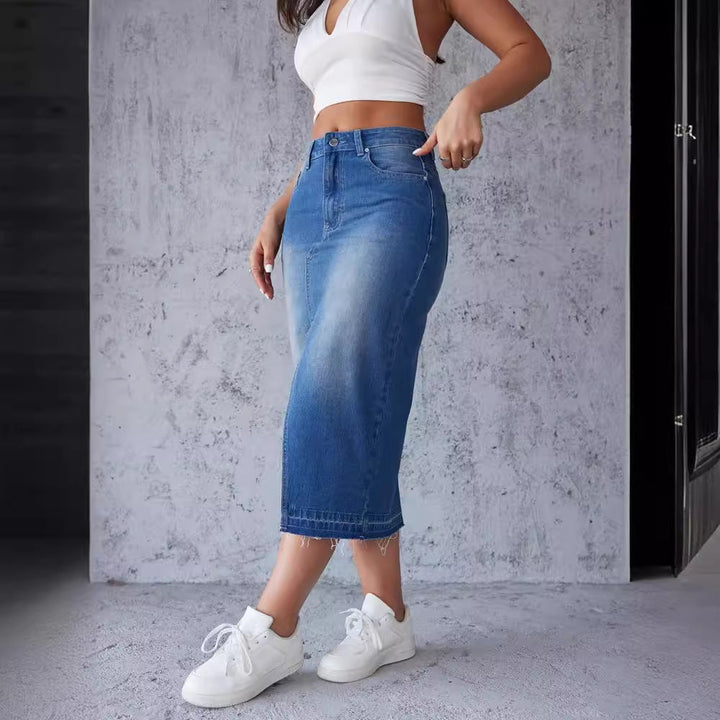 Chic and Style women's denim skirt
