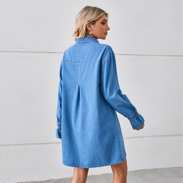 Natalie | Chic Denim Shirt Dress