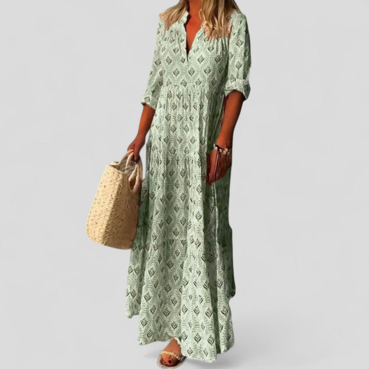 Marcivine | Sophisticated Flowing Maxi Dress