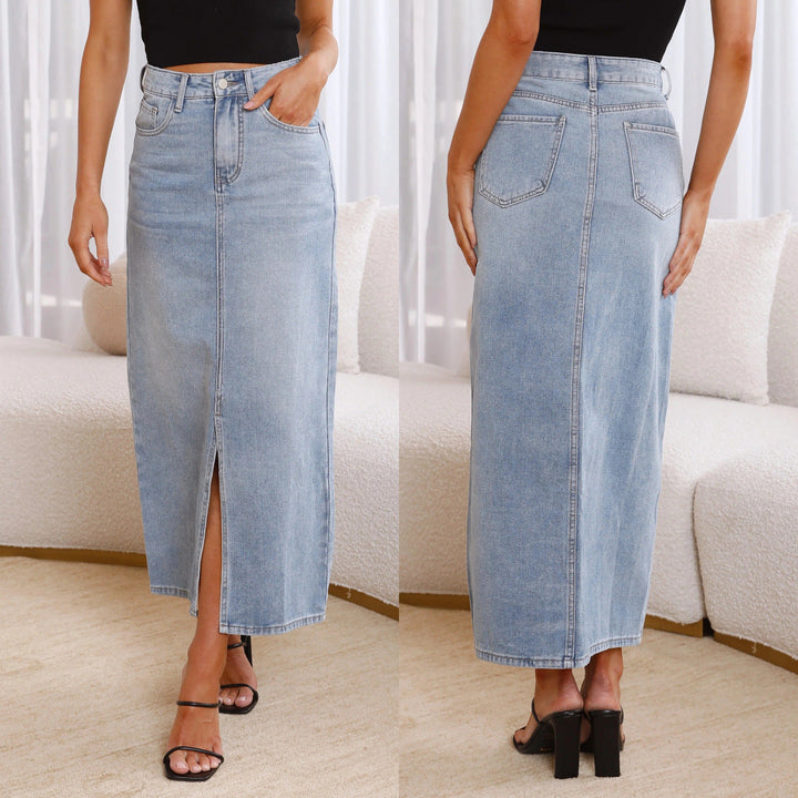 Claire | Denim Skirt