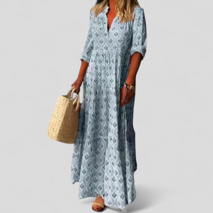Marcivine | Sophisticated Flowing Maxi Dress