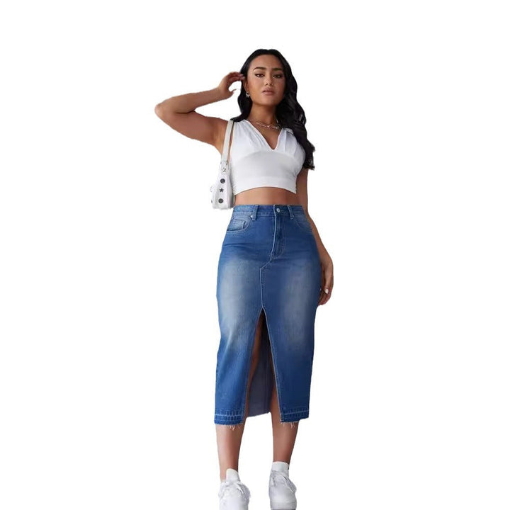 Chic and Style women's denim skirt