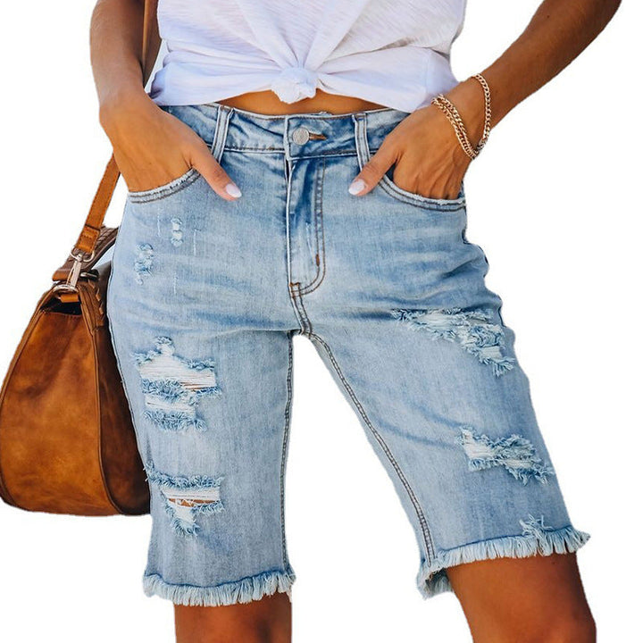 Lucy | Casual Denim Shorts