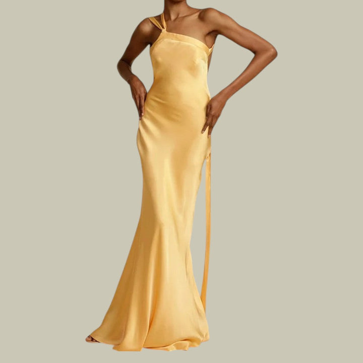 Isadora | Backless Evening Wedding Guest Dress