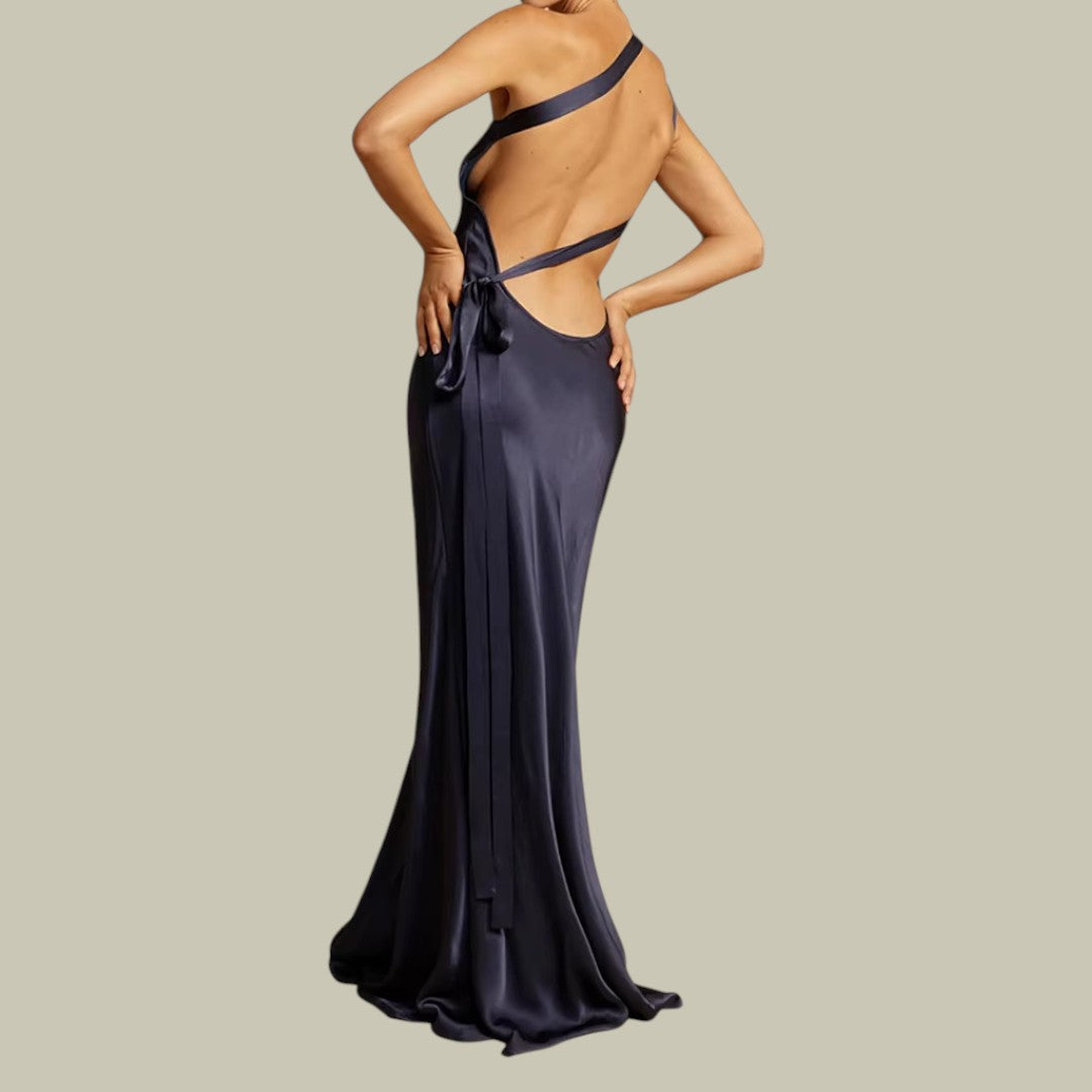 Isadora | Backless Evening Wedding Guest Dress