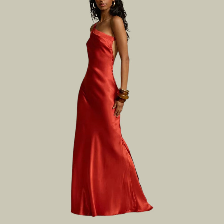 Isadora | Backless Evening Wedding Guest Dress