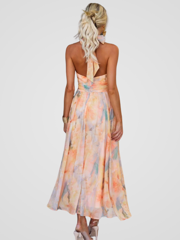 Elviana™ | Elegant Tailored Midi Dress