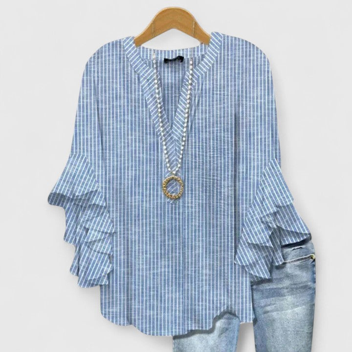 Taylisse | Sophisticated Printed Blouse