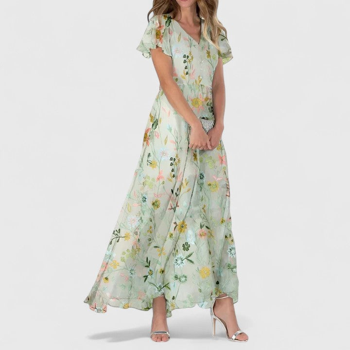 Evelyn™ | Luxe Maternity Maxi Dress