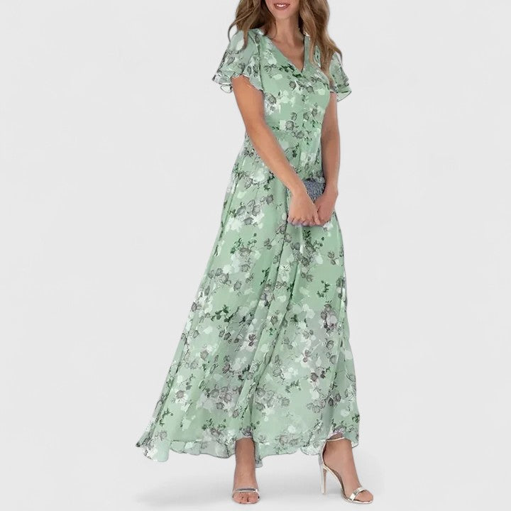 Evelyn™ | Luxe Maternity Maxi Dress