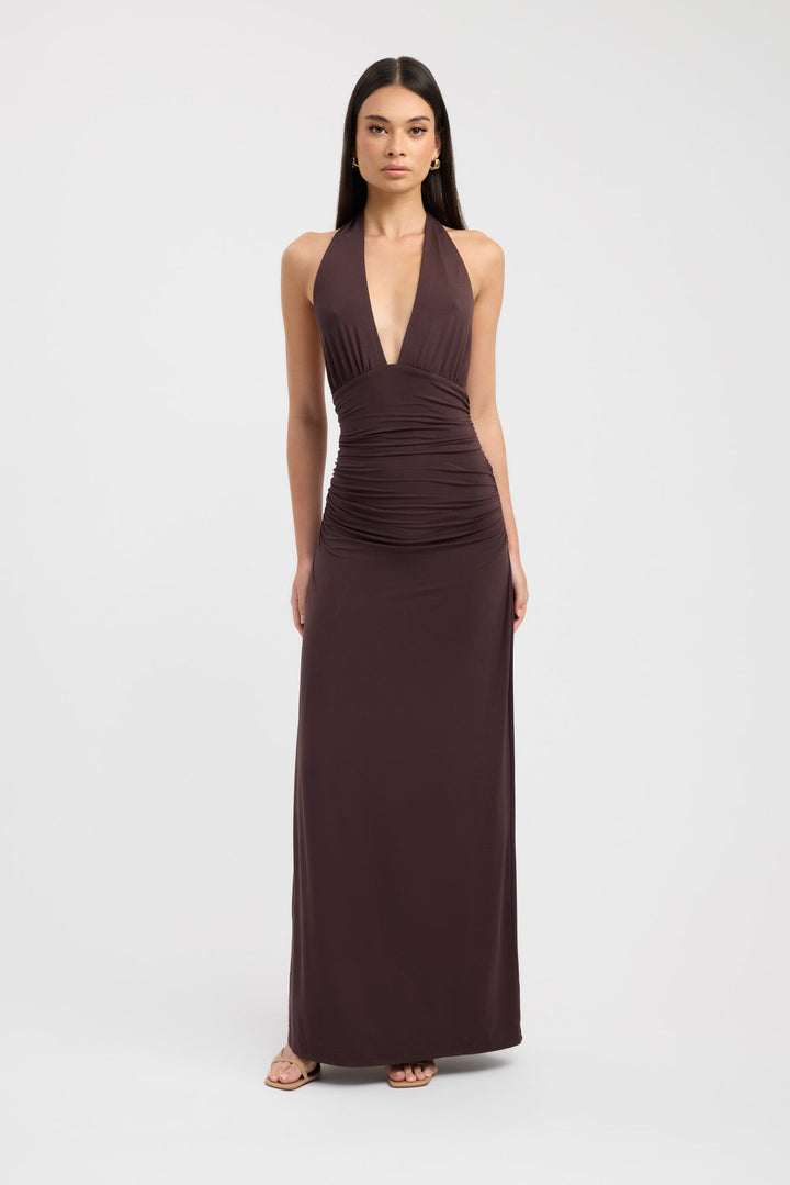 Serenya™ | Elegant Side-Slit Maxi Dress