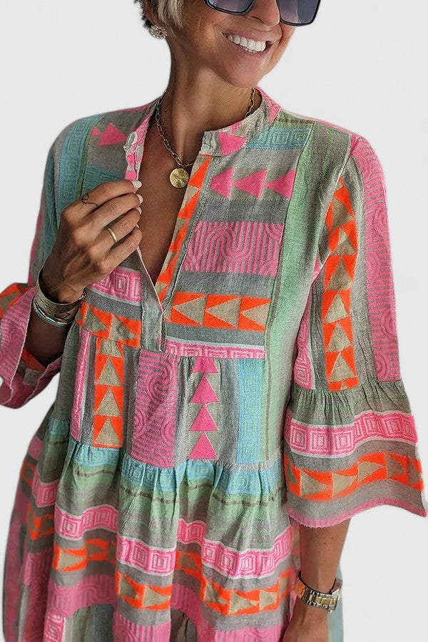 Gisara | Relaxed Boho Maxi Dress