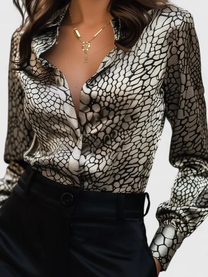 Lyzziane | Elegant Flowing Blouse