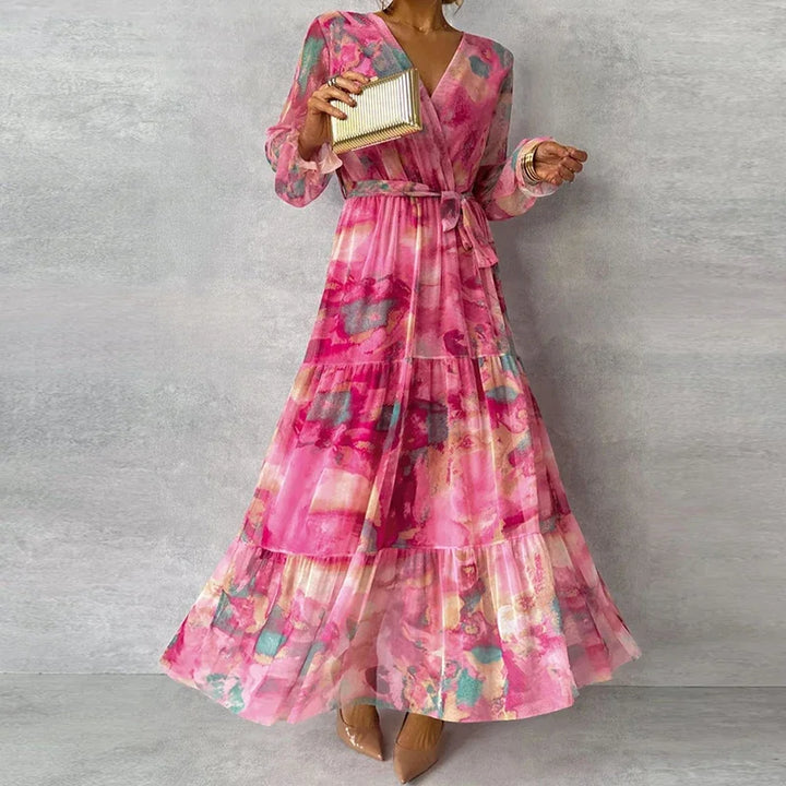 Katie | Floral Handmade Wedding Guest Dress