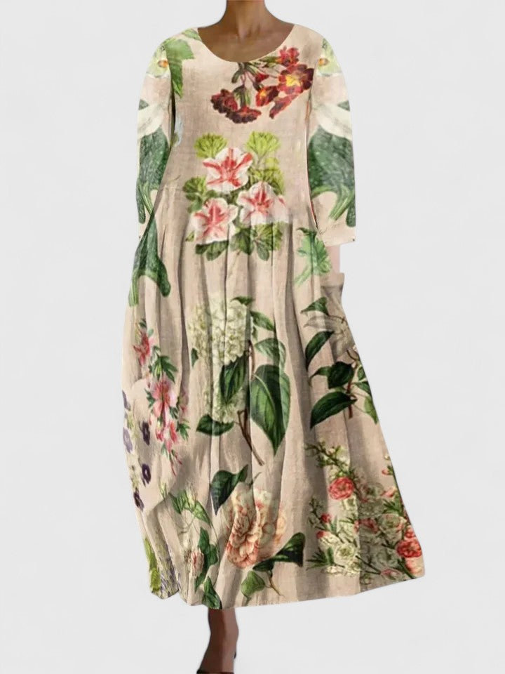 Margaritte | Stylish Printed Midi Dress