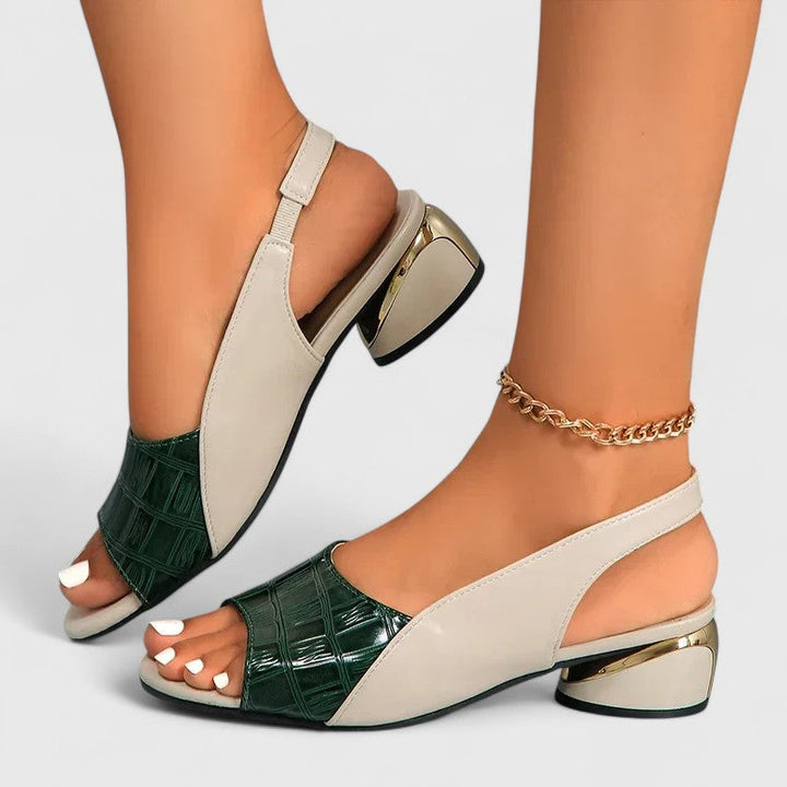 Mariah | Orthopedic Leather Strap Sandals