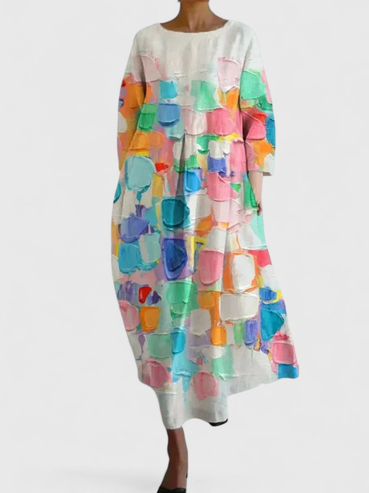 Margaritte | Stylish Printed Midi Dress