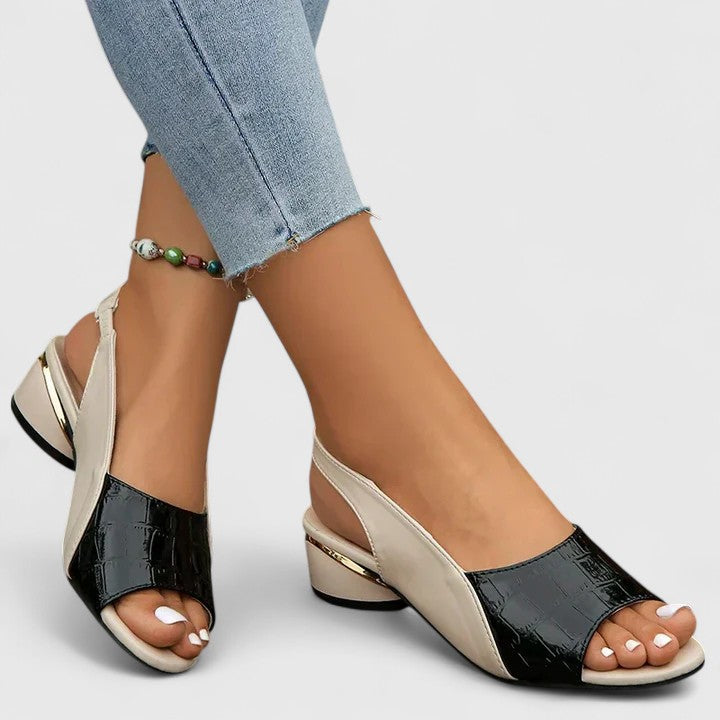 Mariah | Orthopedic Leather Strap Sandals