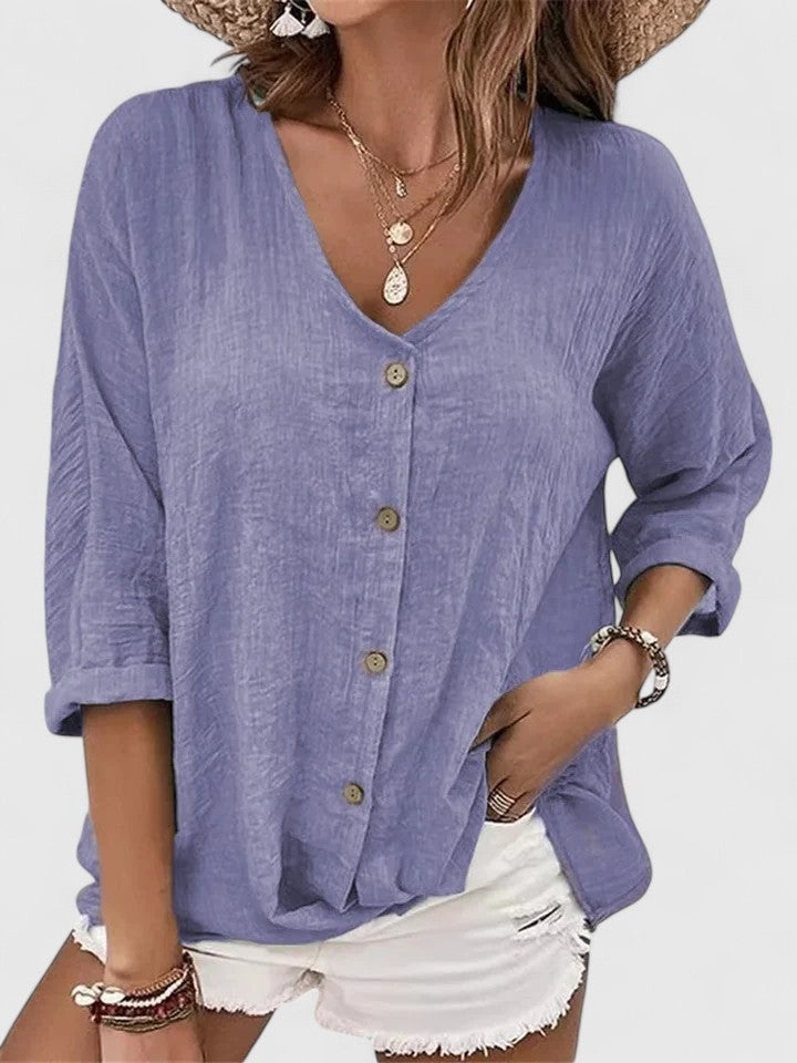Kylie | Sophisticated Chiffon Blouse