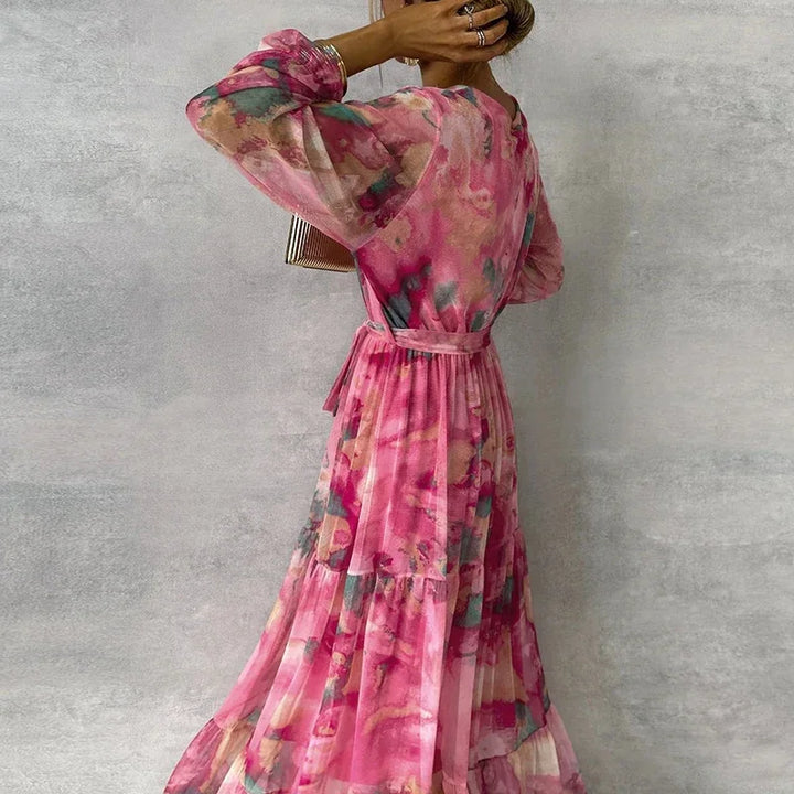 Katie | Floral Handmade Wedding Guest Dress