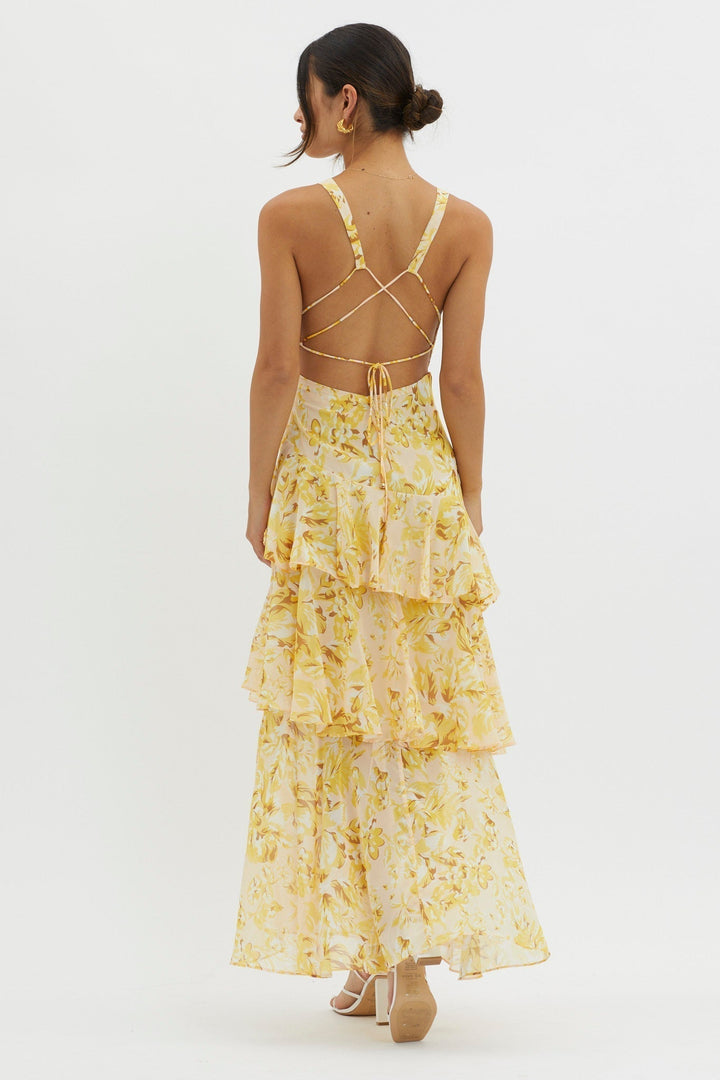 Taviana™ | Sophisticated Pleated Midi Dress
