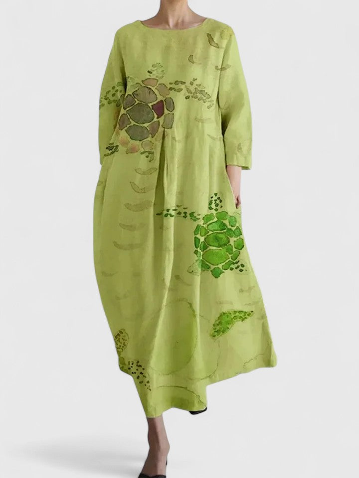 Margaritte | Stylish Printed Midi Dress
