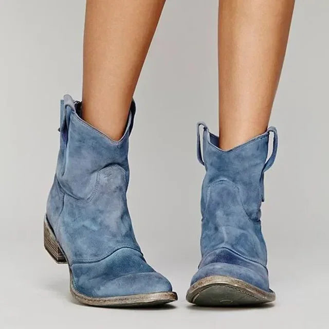Camellia | Stylish Cowboy Orthopedic Boots