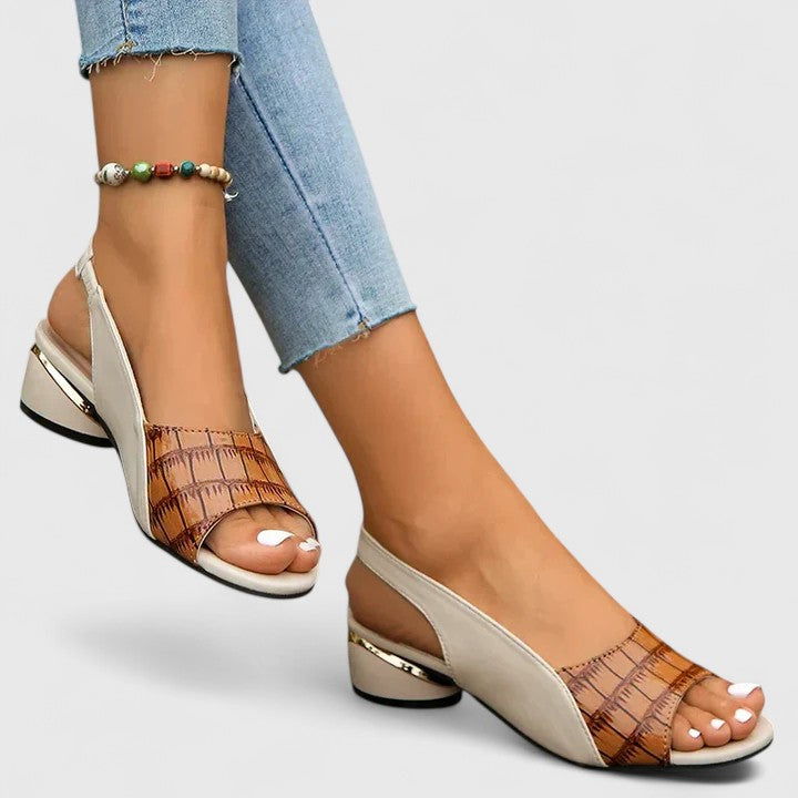 Mariah | Orthopedic Leather Strap Sandals